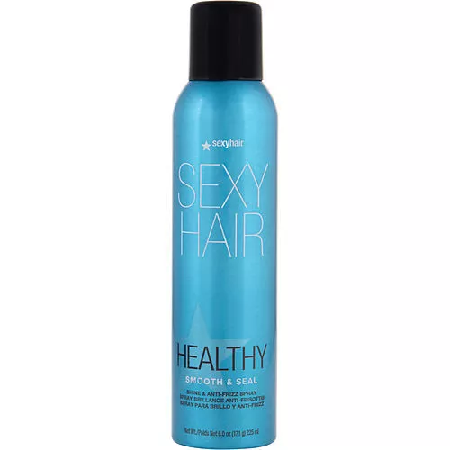 SexyHair Healthy Smooth and Seal Shine and Anti-Frizz Spray, 6 Oz | Smooths