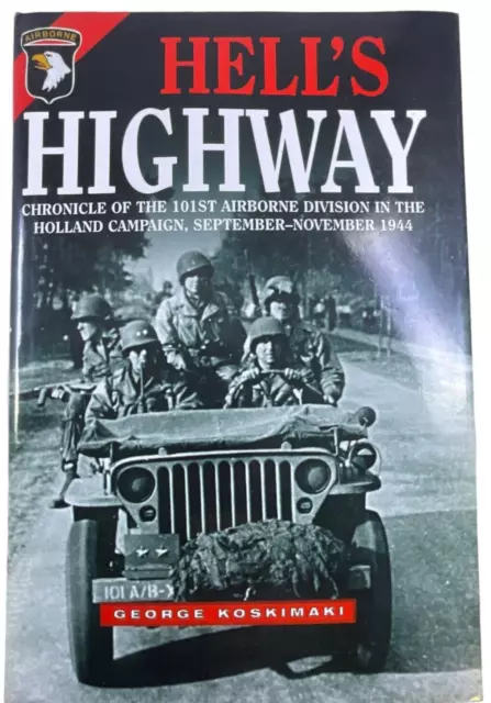 WW2 US Hells Highway 101st Airborne Division Holland Campaign HC Reference Book