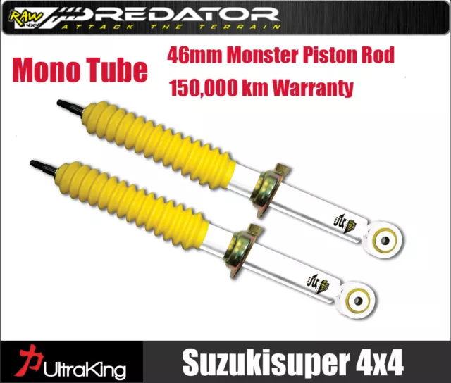 Front Struts Shock Absorbers fits Toyota Prado 4WD 90 95 Series Raw 4x4 46mm