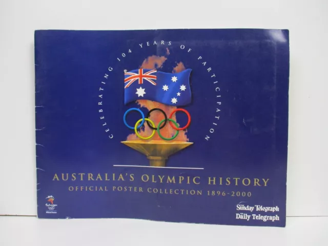 Australia's Olympic History Official Poster Collection 1896 - 2000 Full Set