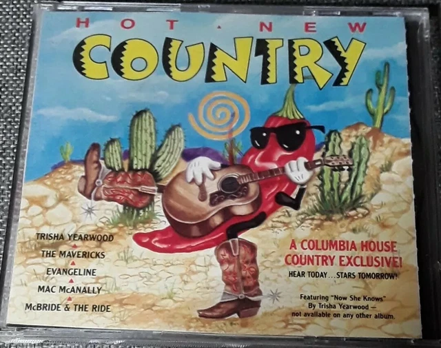 RARE HOT NEW Country 1992 MCA Records 5Track Promotional CD. TESTED