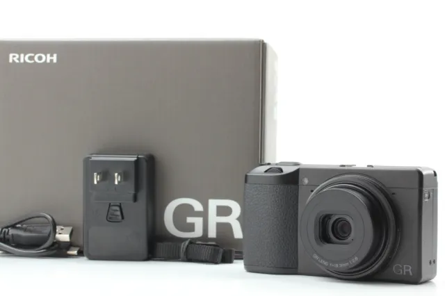 [Mint in Box]  Ricoh GR III 24.2MP APS-C Compact Digital Black Camera from Japan