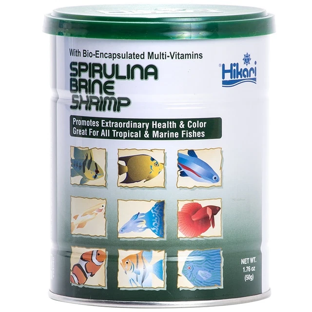 Hikari Freeze Dried Spirulina Brine Shrimp 1.76oz