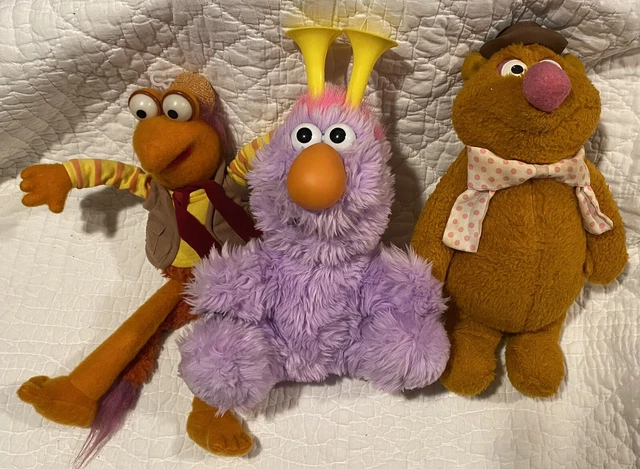 Vintage Fraggle Rock Gobo, Muppets Fozzie Bear Fisher Price 851  1976 & Honker