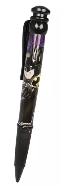 Horloge murale analogique DC Comics Superhero Batman 9 3/4 pouces + 1 stylo JUMBO 2