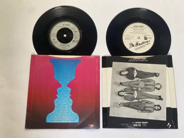 The Headboys - The Shape Of Things To Come 7" + Stepping Stones 7" - 1979 RSO 2