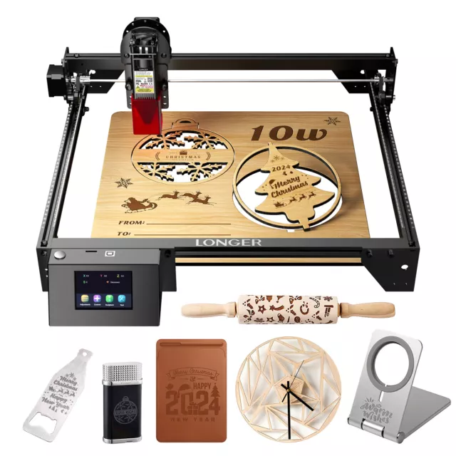 Longer RAY5 10W, Wood and Metal Laser Engraver and Cutter (Ships from USA)