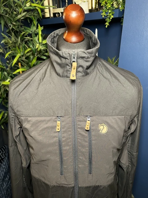 FJALLRAVEN ABISKO SHADE Full Zip Jacket Navy Blue Small Mens Casuals Terraces 119.99 PicClick UK