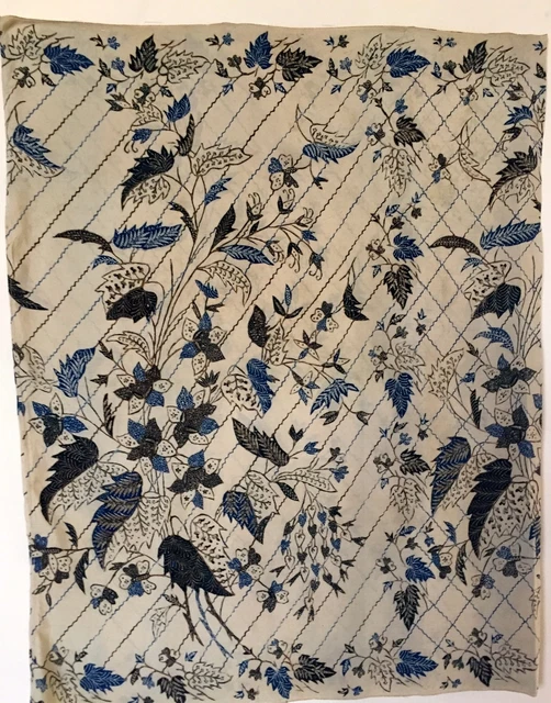 Vintage Peranakan Batik Silk Sarong Javanese Pekalongan, Indonesia