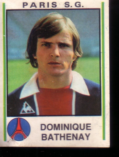 FOOTBALL DOMINIQUE BATHENAY As Saint-Etienne Verts Asse France Tournon 1977 EUR 16,50 - FR