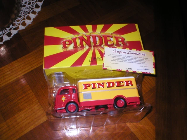 Miniature 1/43 Direkt Collection – Camion Simca Cargo Cirque Pinder – N°110 Frigo Viandes