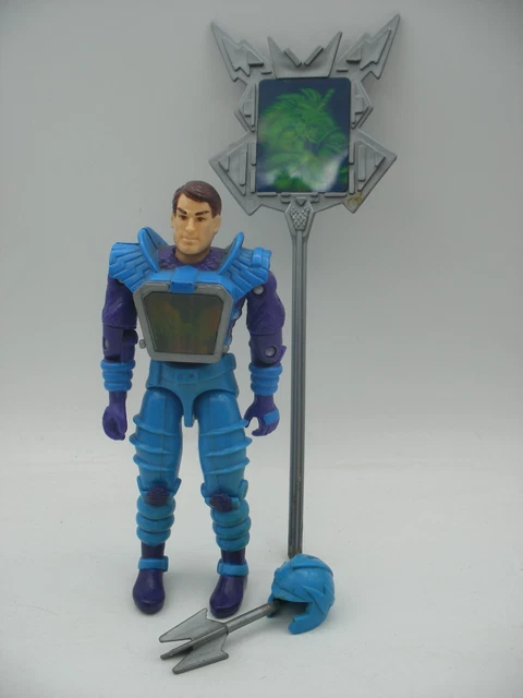 Figurine Hasbro Visionaries – Darkling Lord FERYL 1987, Vintage Avec Chariot