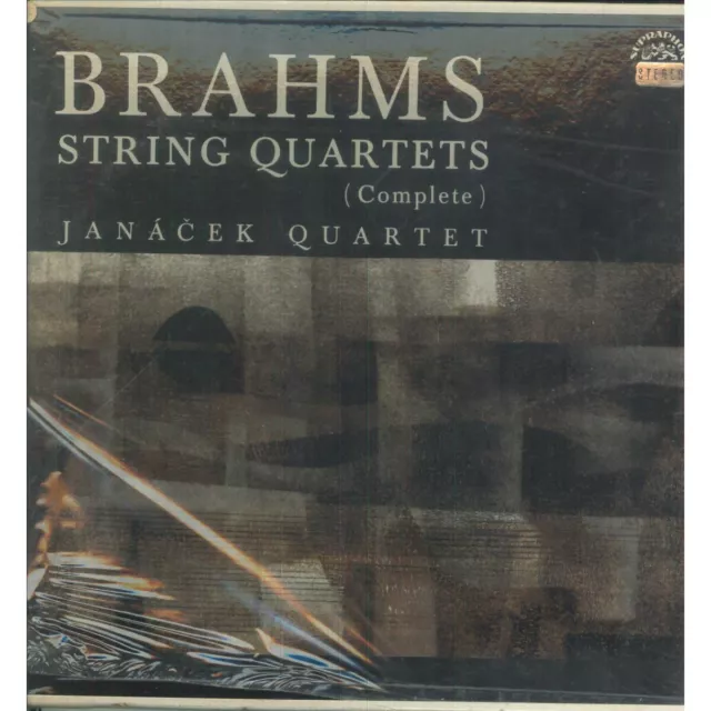 Brahms, Janacek Quartet LP Vinile String Quartets / Supraphon ‎– 507834 Sigillat