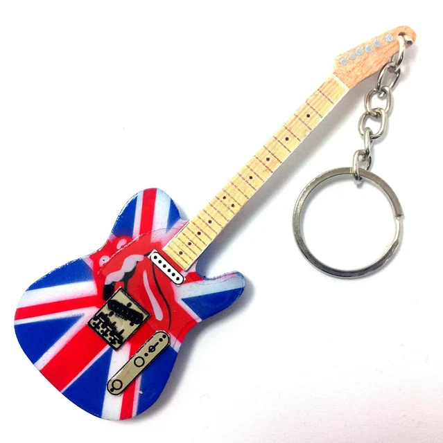 " FENDER TELECASTER " - Porte-Clés - Guitare Keychain - Guitarra Llavero