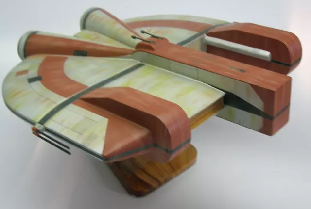 Ebon Hawk Freighter Star Wars Spacecraft Wood Model Replica Large Free Shipping