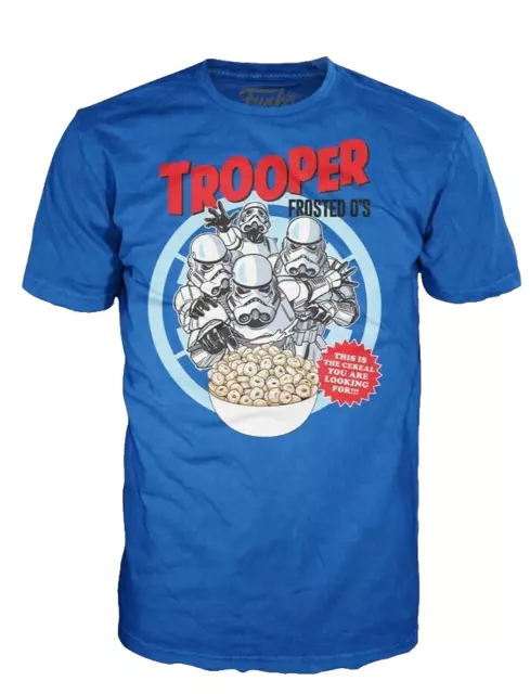 Star Wars Funko Exclusive Trooper Frosted O's T Shirt Box L Unisex