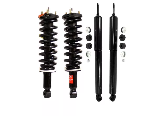 Monroe Front Strut Coil Springs & Rear Shock Absorbers Kit For Toyota Sequoia