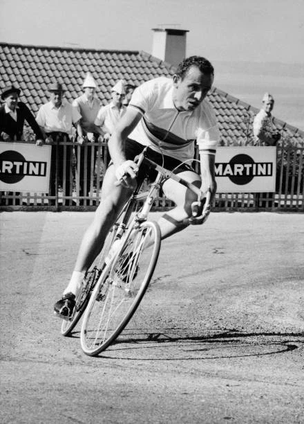 BELGIAN ROAD & Track Cyclist Stan Ockers C1950s 7 Old Cycling Photo EUR