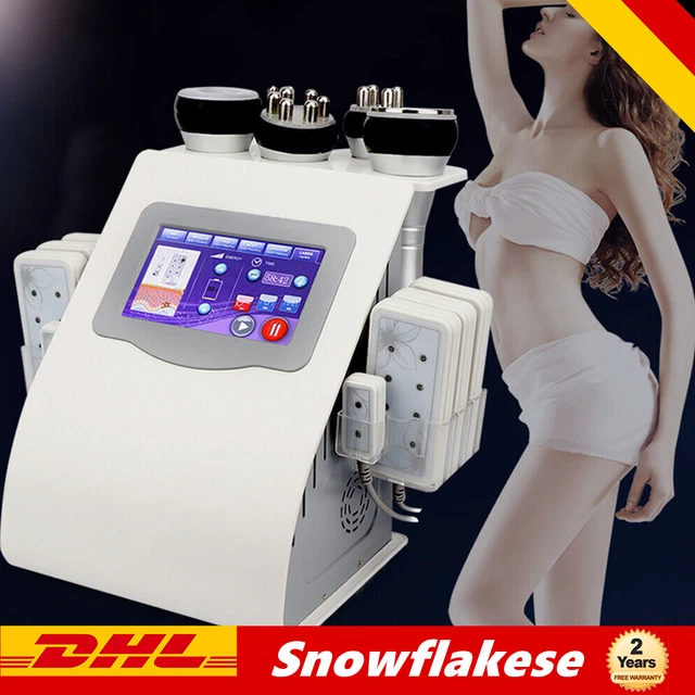 RF Profi Lipolaser Fettabsaugung Slimming Kavitation 8 Pad LLLT Lipo Laser Gerät