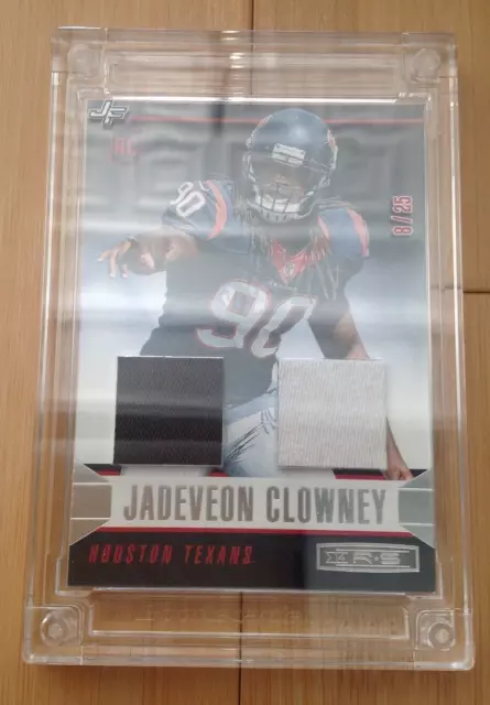 Jadeveon Clowney 2022 Jersey Fusion Football Rc Dual Patch 8/25