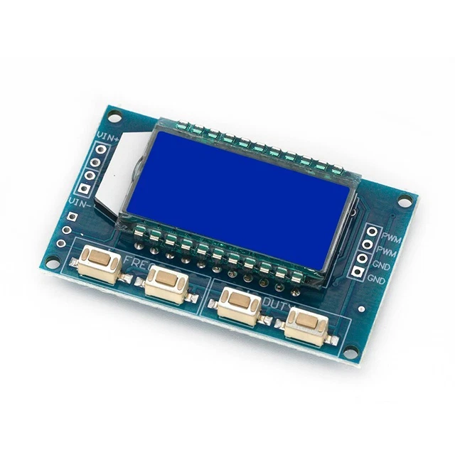 WERKSTATT MODUL PWM-PLATINENMODUL Signalgenerator LCD-Anzeige 1Hz ...
