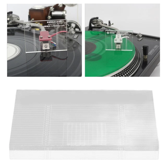 VTA AZIMUTH RULER Turntable Acrylic VTA Azimuth Scale For Measuring ...