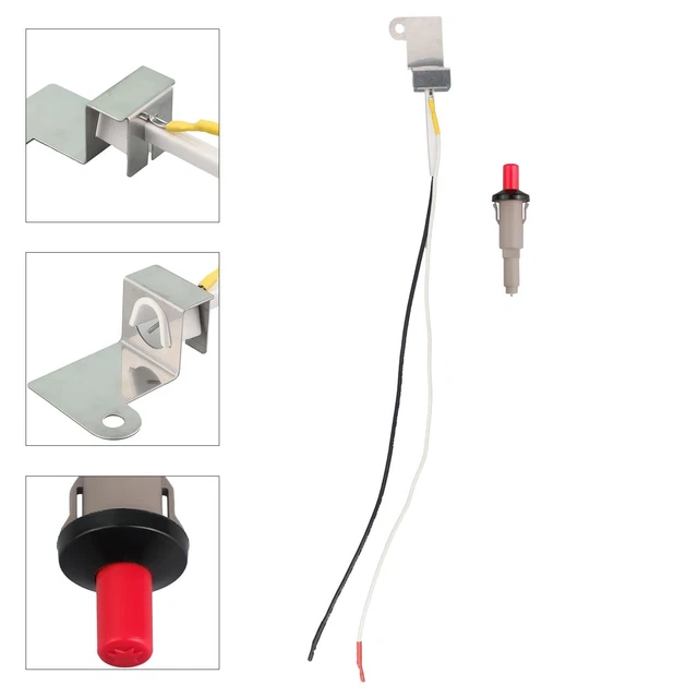 Kit Allumage Pour Barbecue à Gaz Weber Série Q – Compatible Q100, Q200, Q120, Q220… – Longueur 30 Cm