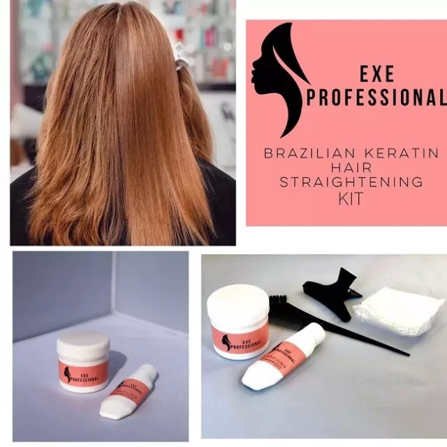 Brasilianisches Keratin Glättung Haar Kit brasilianische Behandlung EXE Professional 3