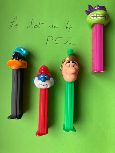 Lot de 4 Pez