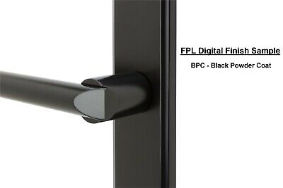 Imperial Entry Door Lever Set and Back Plates with Deadbolt by FPL Door Locks