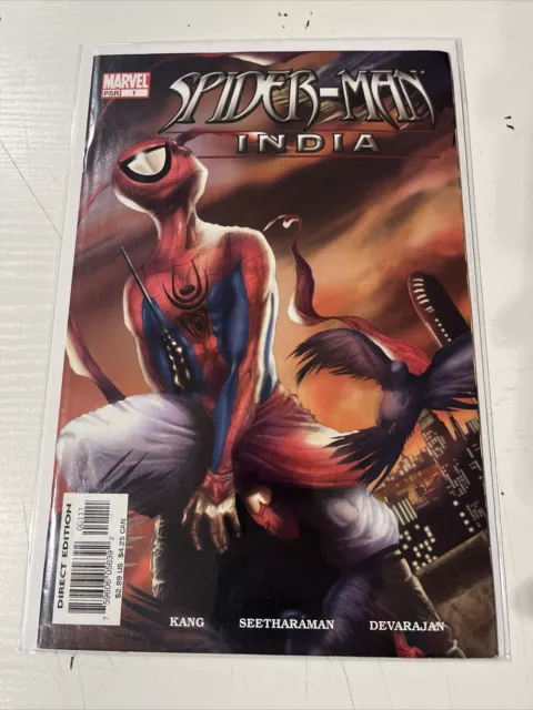 SPIDER-MAN INDIA #1 Comic. SPIDER-VERSE 1ST Pavitr Prabhakar KEY NM 🔥🔥🔥 PSR 1