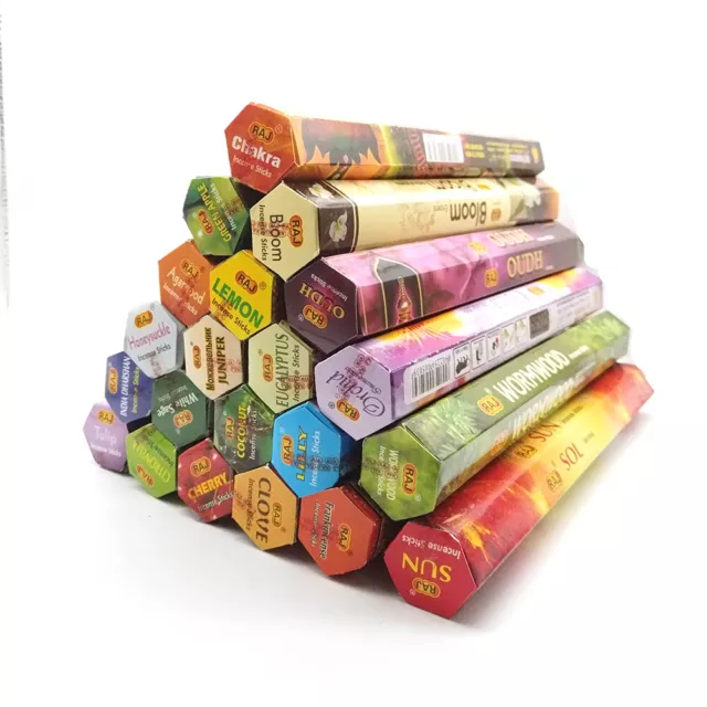 Yoga Incense Sticks Assorted Range Incense Bulk 20 Sticks Various Fragrance Kit