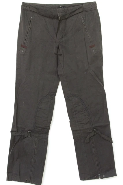 Pantalon IKKS Slim Marron/ocre - Taille 36 (équivalent 26) - Coton - Occasion TBE