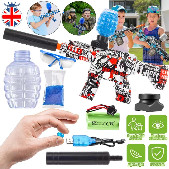 Electric Gel Ball Blaster Eco-Friendly Gel Water Bead Blaster Gun Toy Gifts Kids