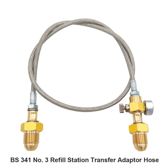Connect To The Argon Tank Connecting Hose G 5/8 2000 Psi 90cm Braided Hose