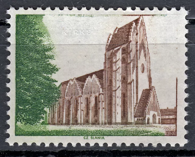 Probedruck Test Stamp Specimen Prøve Grundtvig Kirke Slania 1968