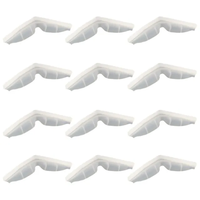 12 piezas accesorios de máscara nariz almohadillas nasales espalda nariz sello cara anti niebla