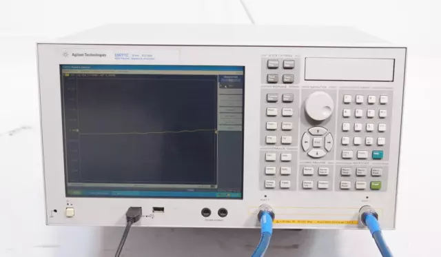 Agilent Keysight E5071C 9kHz - 8.5GHz ENA Network Analyzer