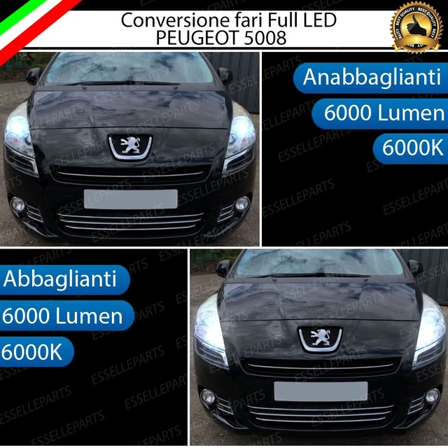 Kit Full Led H7 6000k Canbus ANABBAGLIANTI Peugeot 2008 - Foto 10