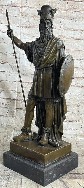The Art Lost Wax Method And Carving Solid Bronze , Cyrus The Great Sculpture