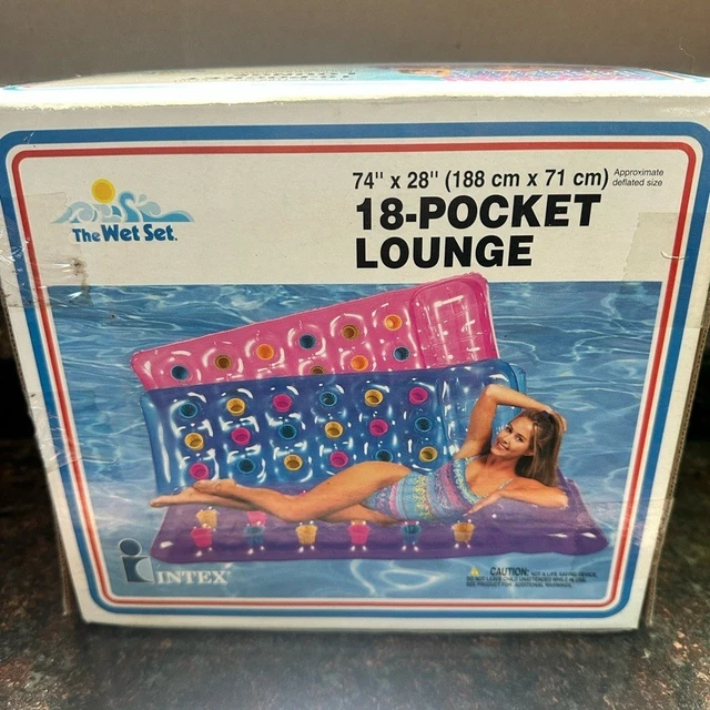 Spielwaren Express - Intex Schwimmliege Lounge 18-Pocket Suntanner Mat Spielwaren Express - Intex Schwimmliege Lounge 18-Pocket Suntanner Mat