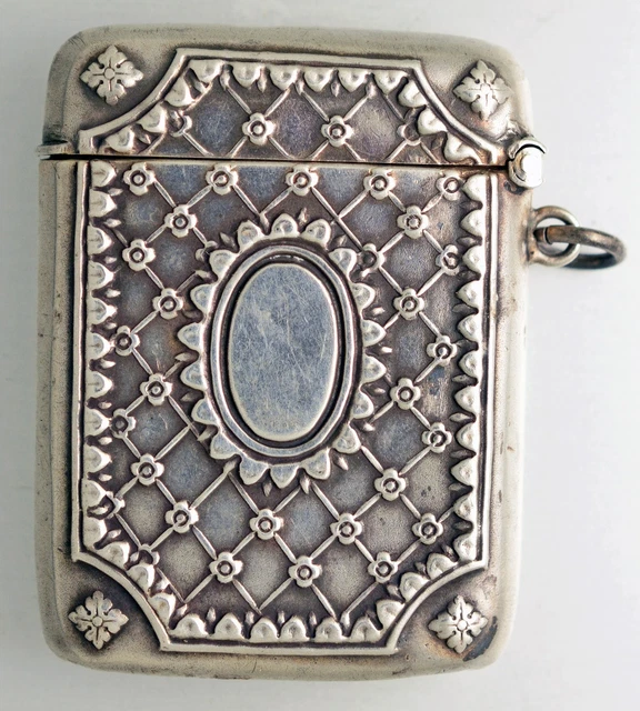 COLLECTION ANCIEN PYROGÈNE Porte Allumettes En Argent Massif Poinçonné. Bon État EUR 30,00 - PicClick FR