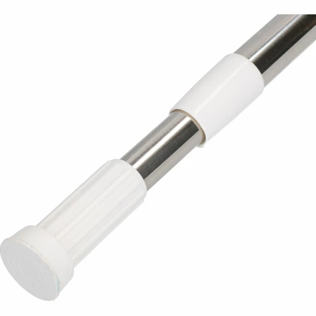 1250 - 2300 mm cromo extensible telescópico riel de ducha recto poste ajustable