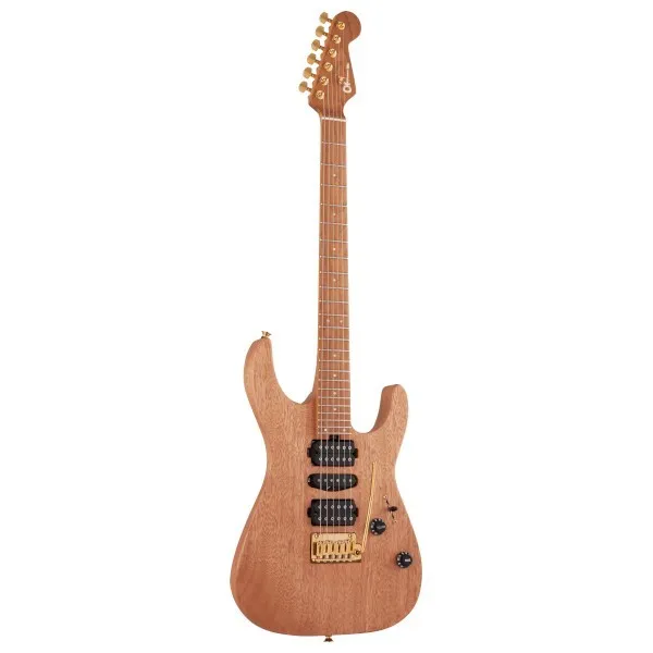 CHARVEL Pro Mod DK24 HSH 2PT CM NAT ❘ E-Gitarre ❘ Seymour Duncan ❘  Natural
