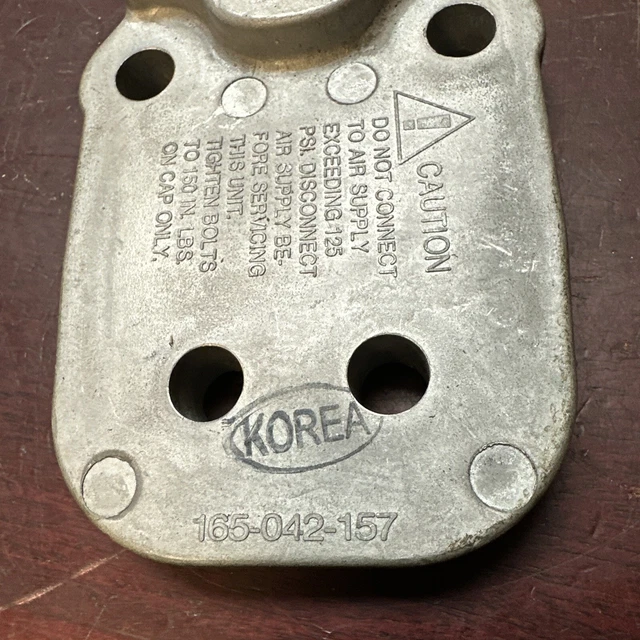 Warren Ripped Sandpiper Aluminum Valve Cap Cover  165-042-157