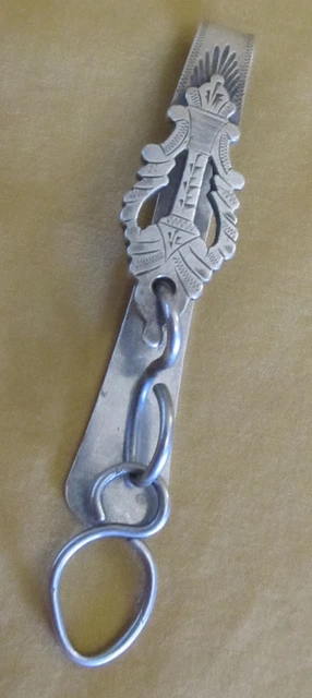Crochets De Châtelaine à Ciseaux Anciens - Argent Poinçon Minerve - Vintage - Occasion