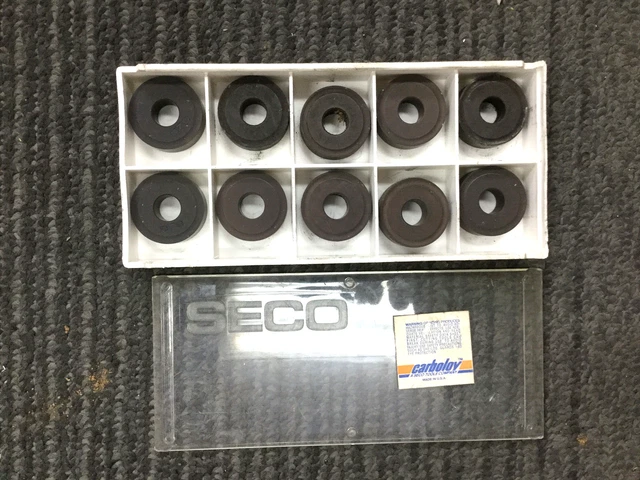 SECO Carbide Insert, RNMG 250900-48, RNMG 86-48, EDP 53190, Grade 570, 10PCS