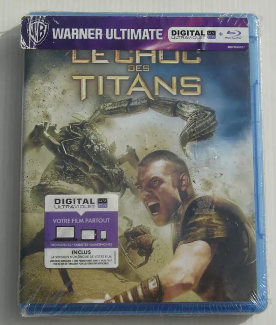 LE CHOC DES TITANS . Sam Worthington,Liam Neeson .Louis Leterrier .BLU RAY NEUF