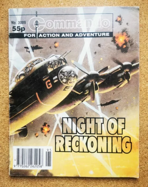 Commando War Comic No 3009 NIGHT OF RECKONING