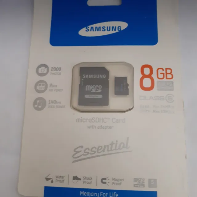 Samsung carte micro sdhc 8 gb neuve